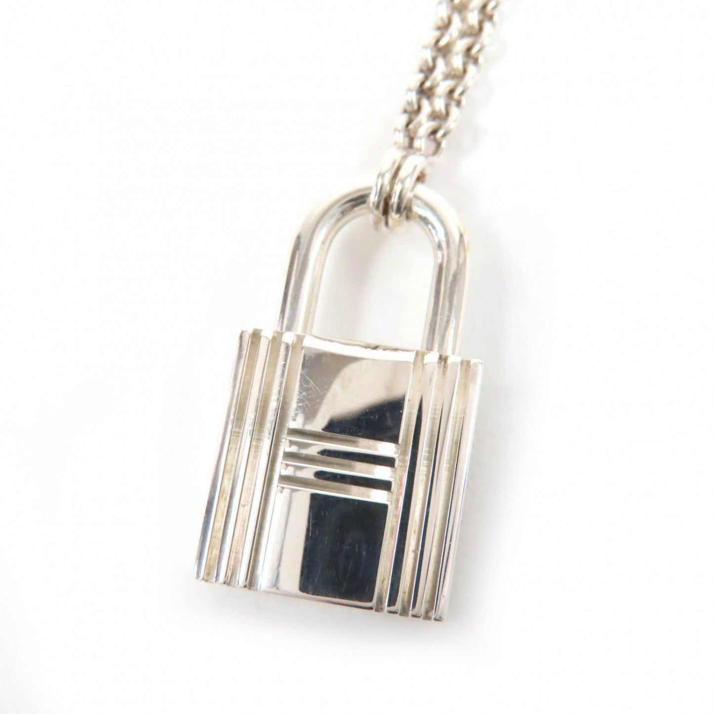 HERMES Necklace AG925 Silver Cadena Necklace