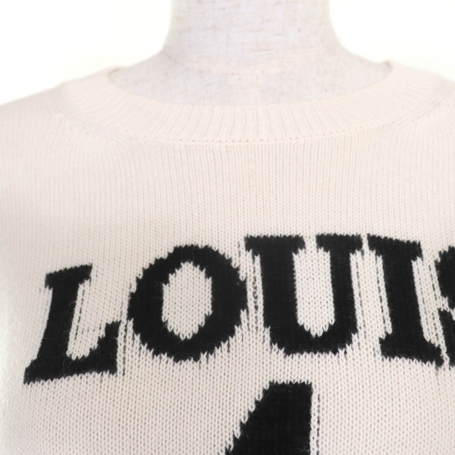 LOUIS VUITTON knit cotton Ivory L