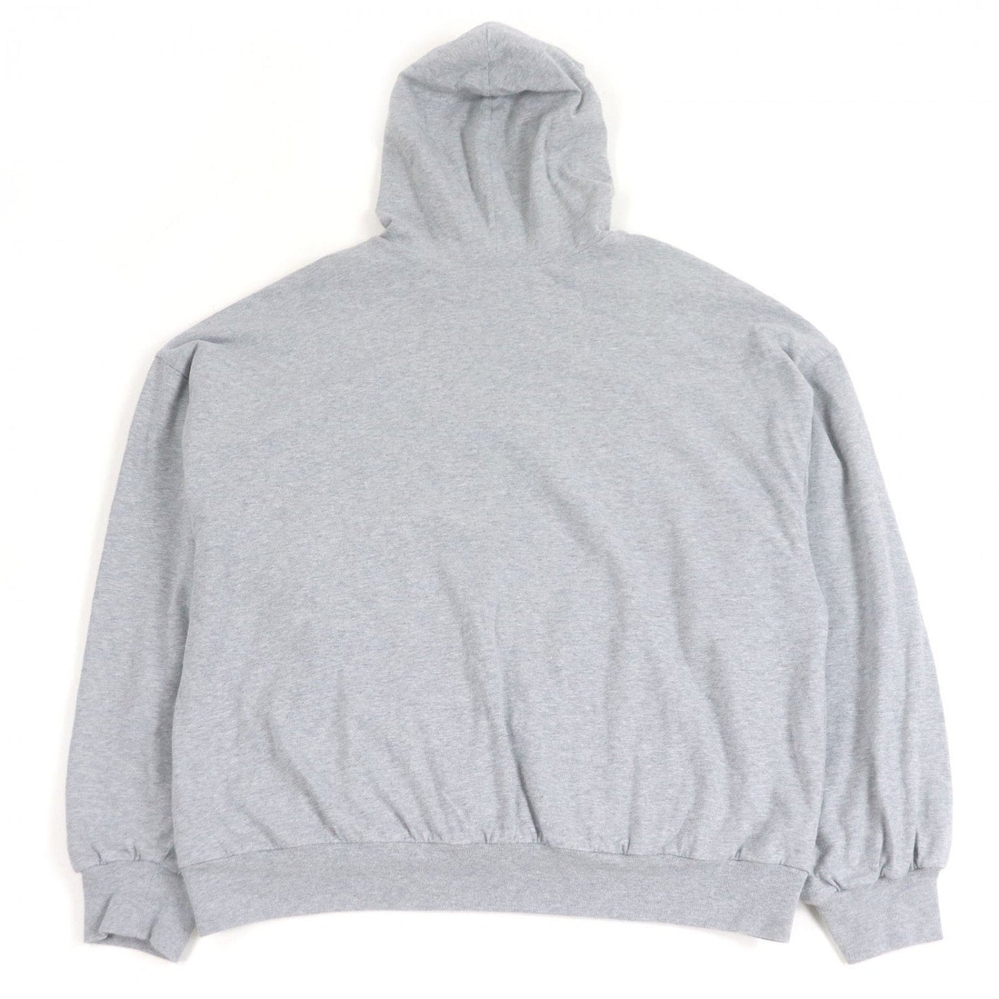 BALENCIAGA Hoodie 807999 cotton gray BOXING LINED HOODIE L