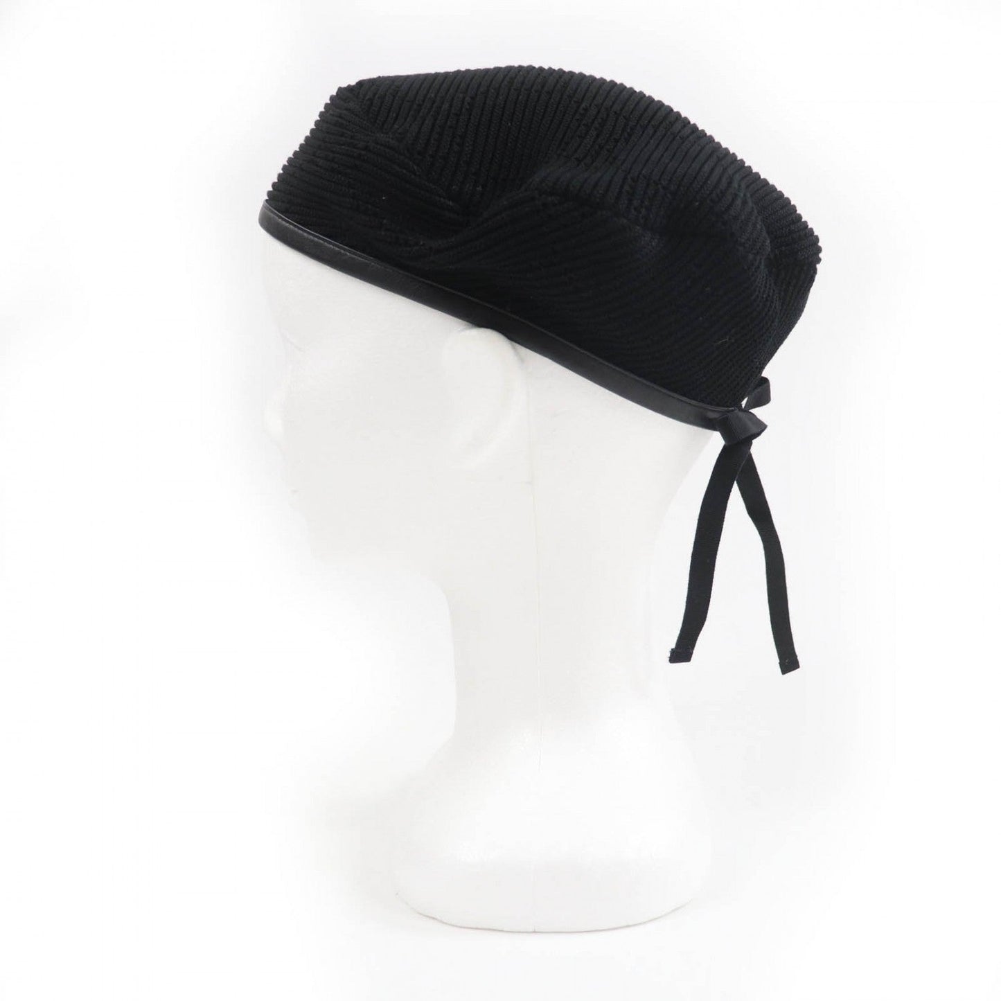 GUCCI beret 656574 cotton black L