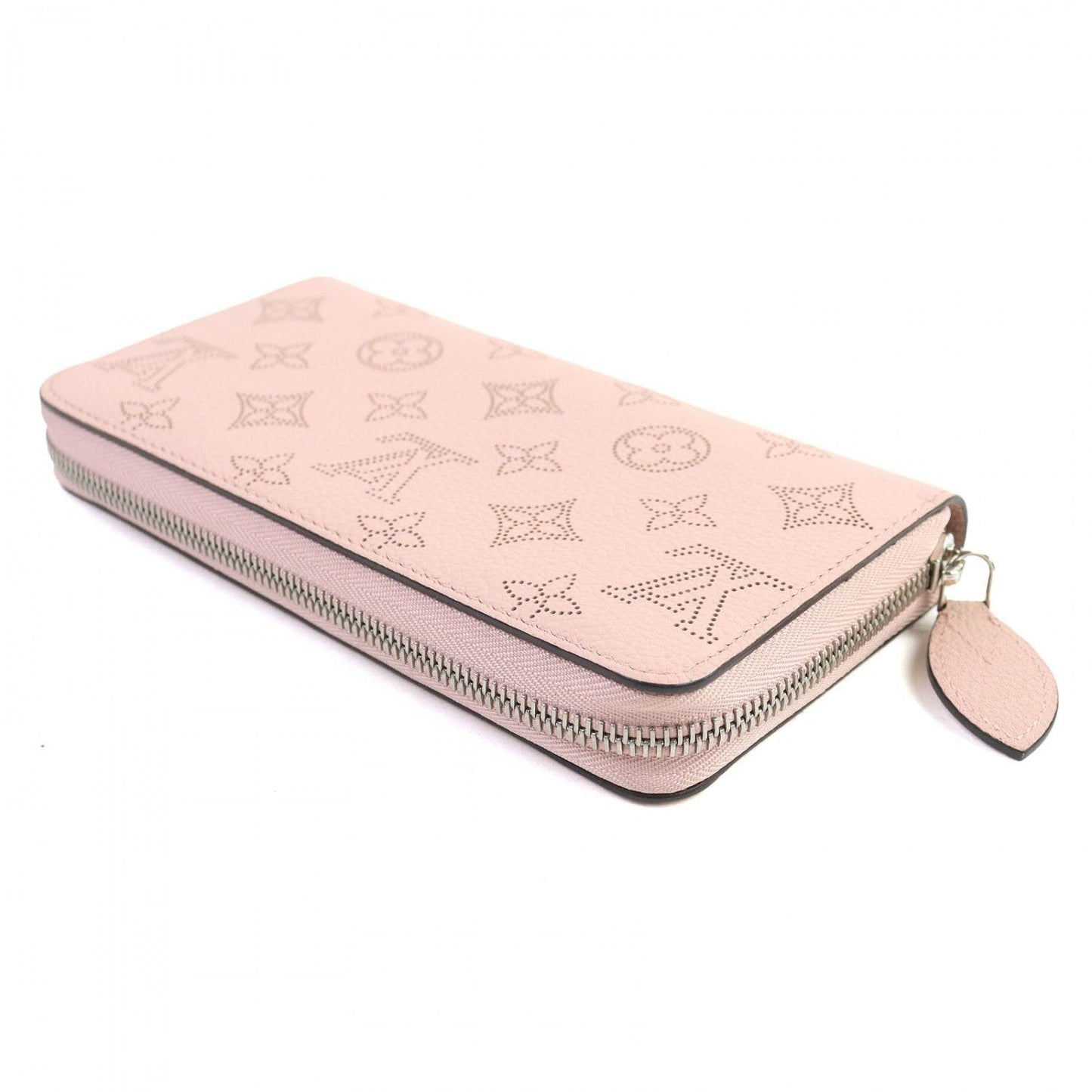 LOUIS VUITTON Long Wallet Purse M61868 leather Magnolia Mahina