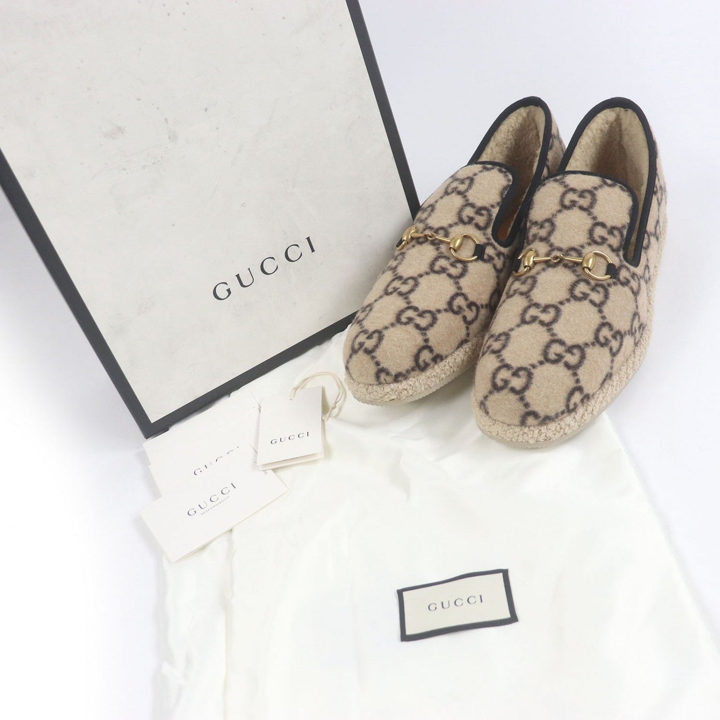 GUCCI Slip-on Mouton beige 11