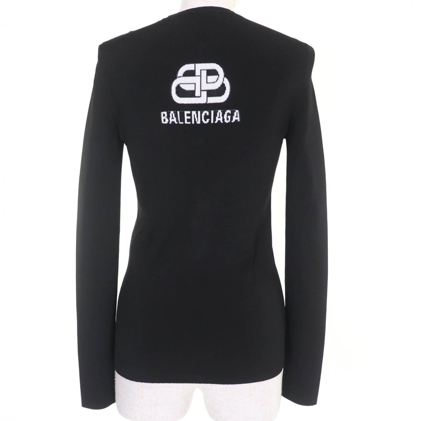 BALENCIAGA cardigan 620997 Rayon black M