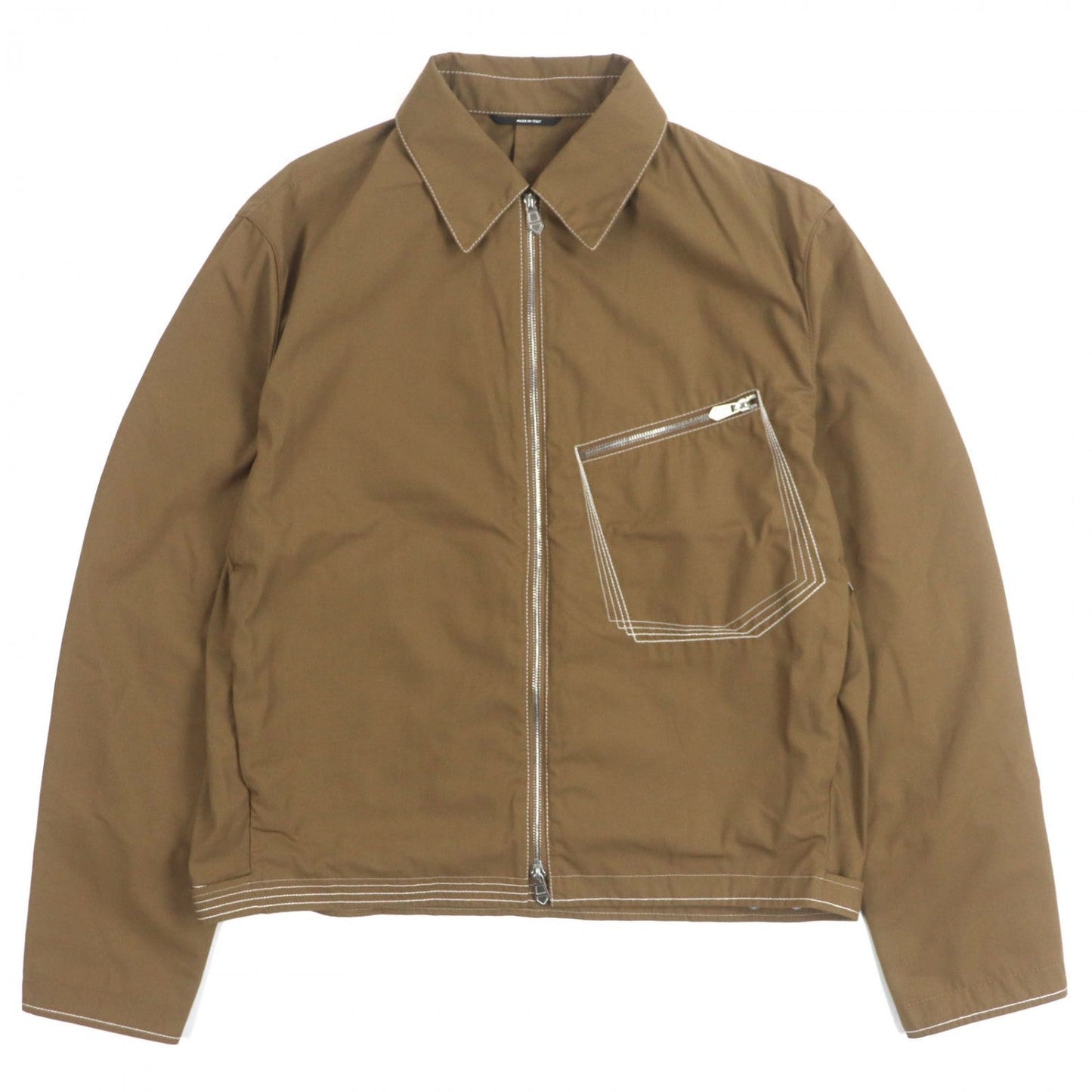 HERMES Jacket cotton Brown 50