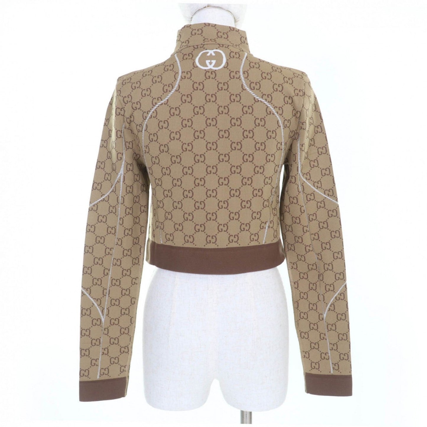GUCCI tops 715524 Nylon Brown M