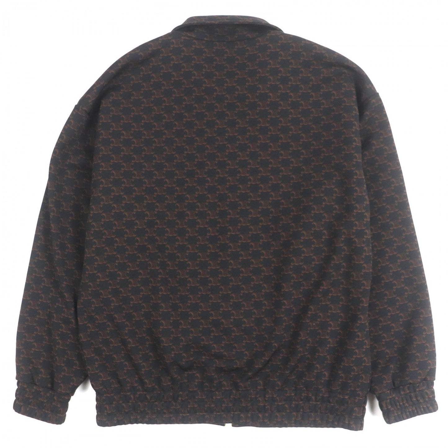 CELINE Jacket 2Y74A366 polyester Dark brown S