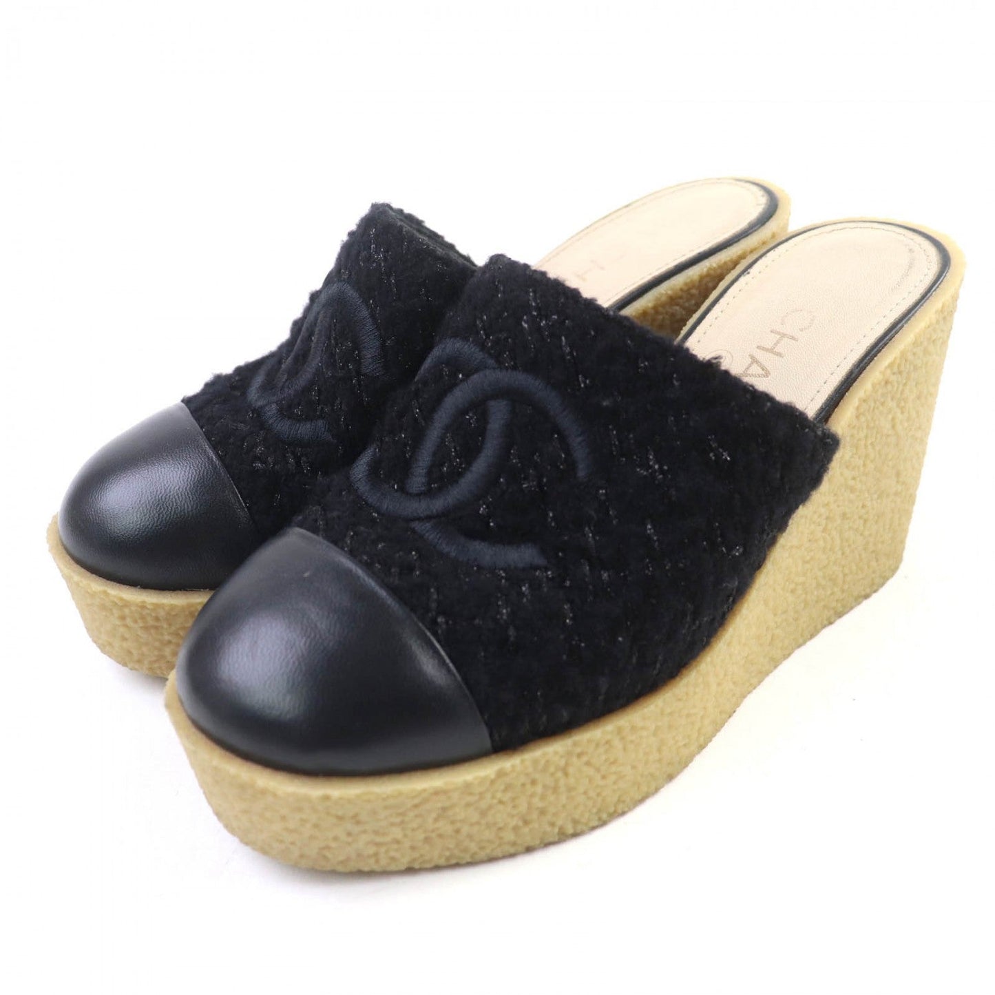 CHANEL Sandals G46057 Ã£ÂÂ¼ black 36