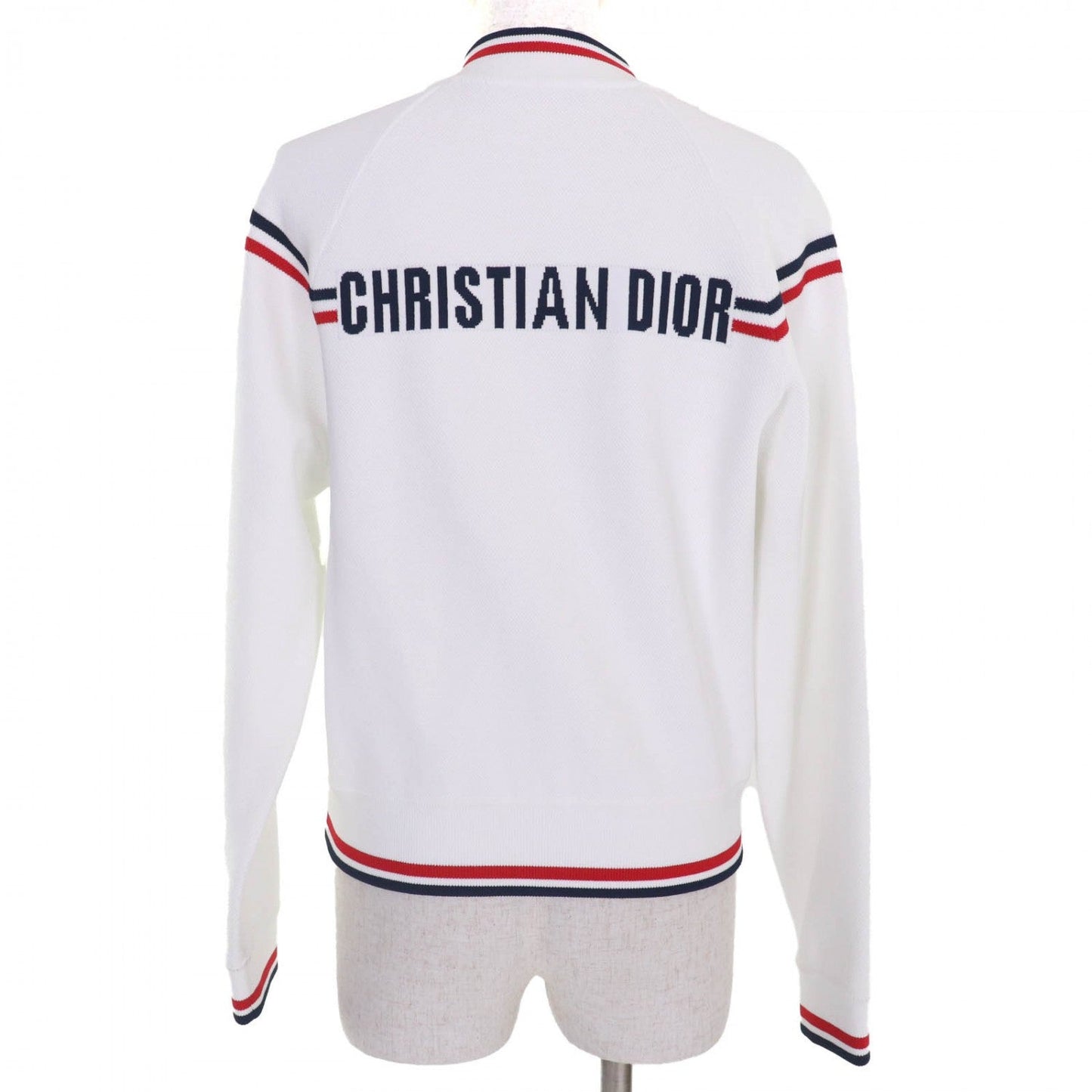 Christian Dior Jacket 514V50A5001 Rayon white Dior Vibe bomber jacket 40