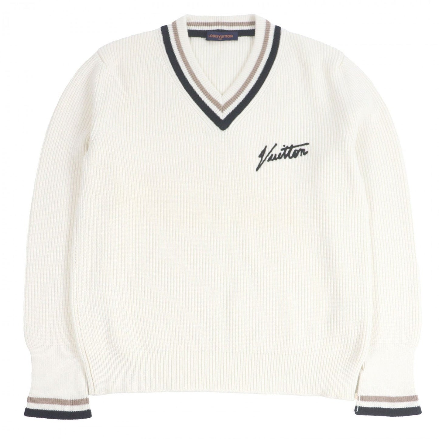 LOUIS VUITTON sweater Rayon Ivory L