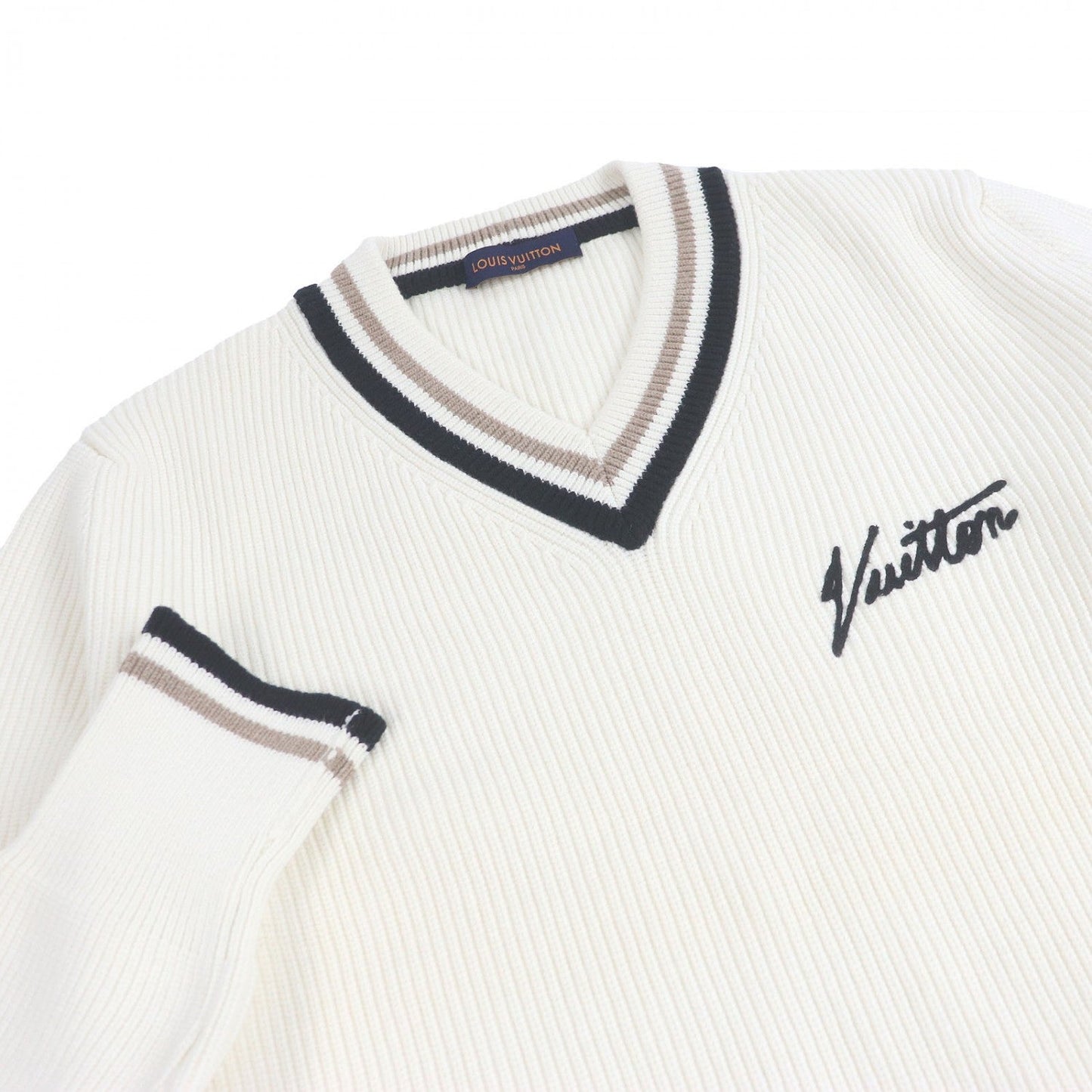 LOUIS VUITTON sweater Rayon Ivory L