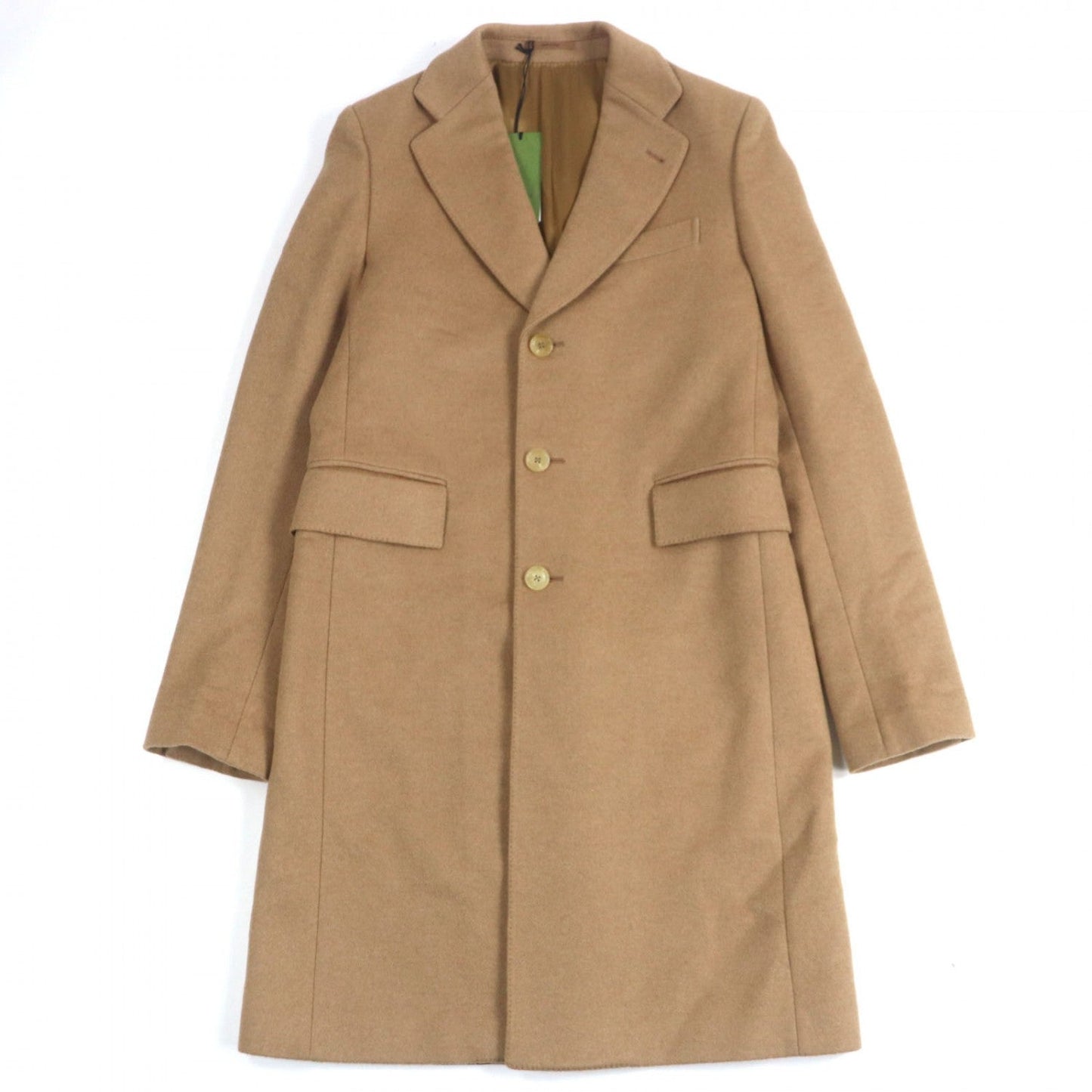 GUCCI Chester coat 753089 Camel Brown 44