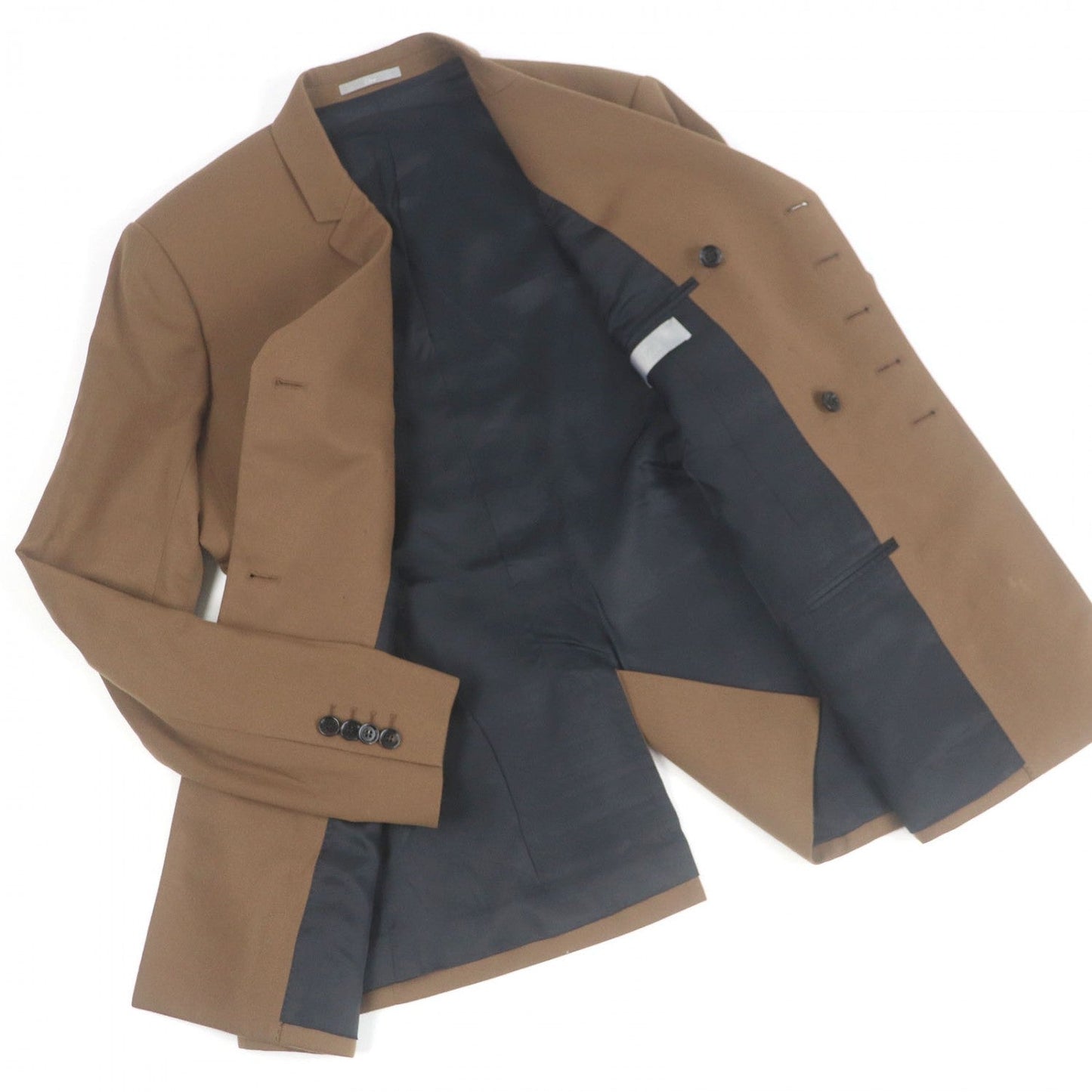Dior HOMME tailored jacket 833C246M4321 wool Brown 46
