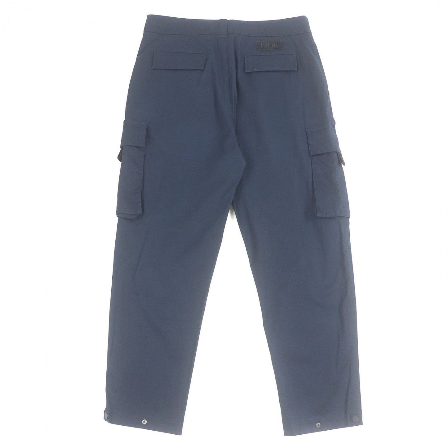 Dior HOMME cargo pants 013C122A3866 cotton Navy Stretch Cargo Long Pants 50