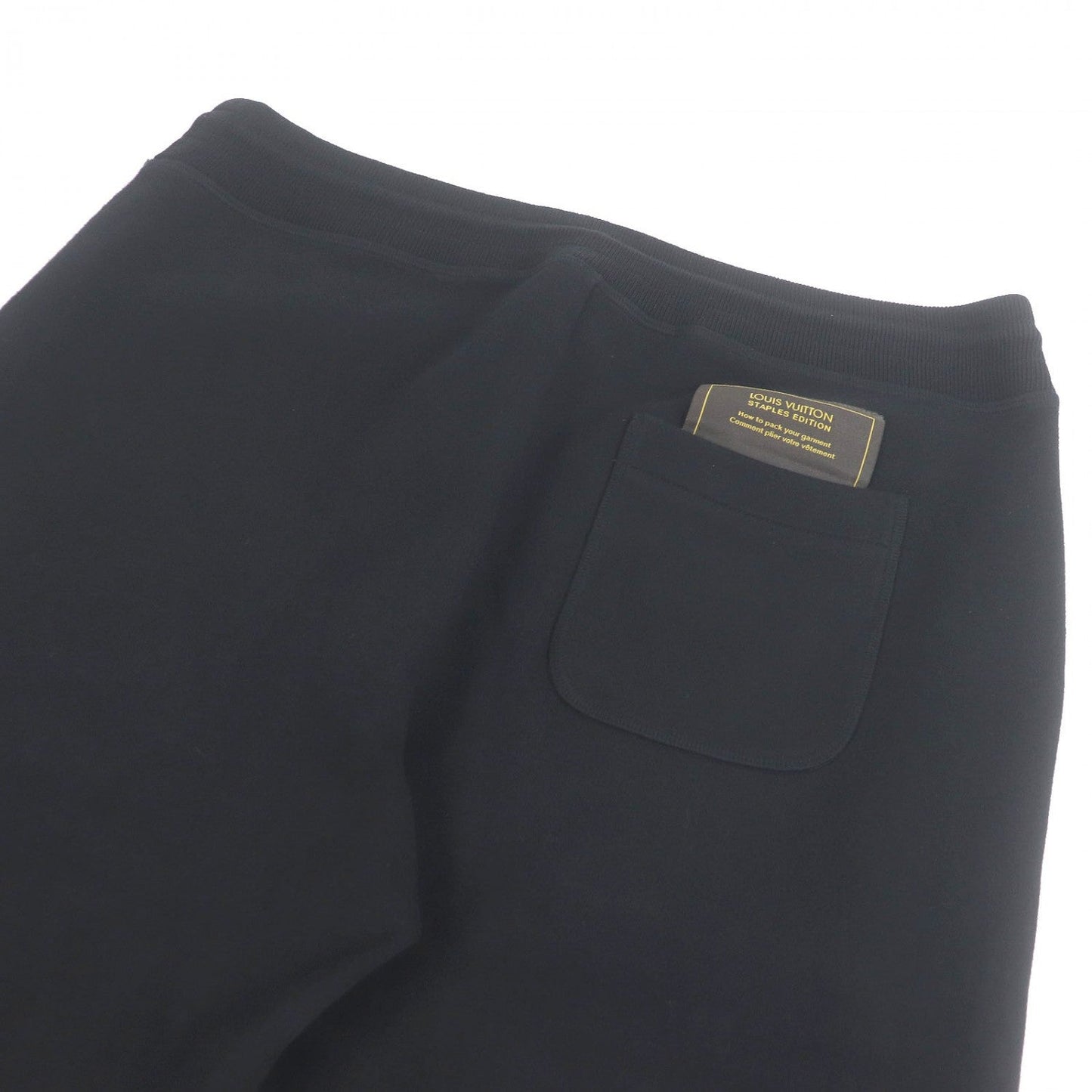LOUIS VUITTON Pants cotton black Staples Edition L