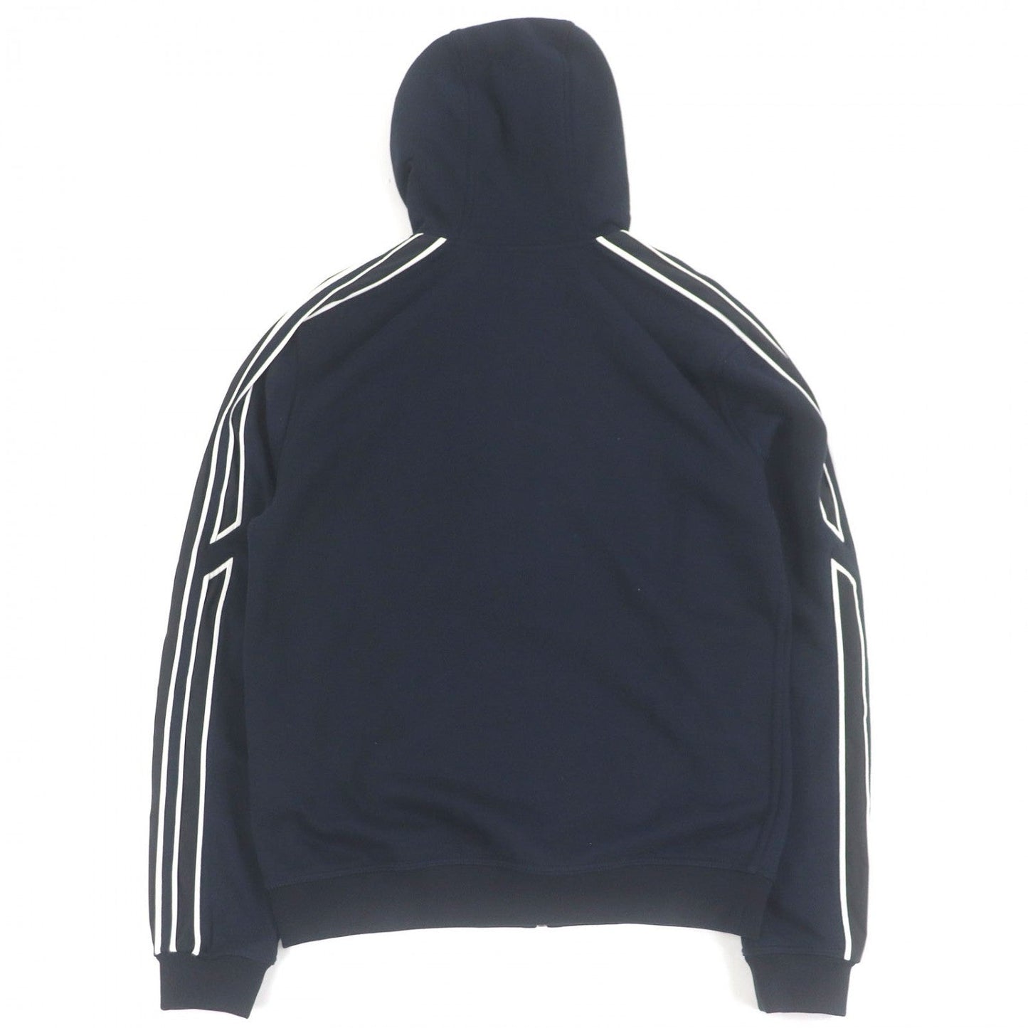 HERMES Hoodie cotton Navy Run H S