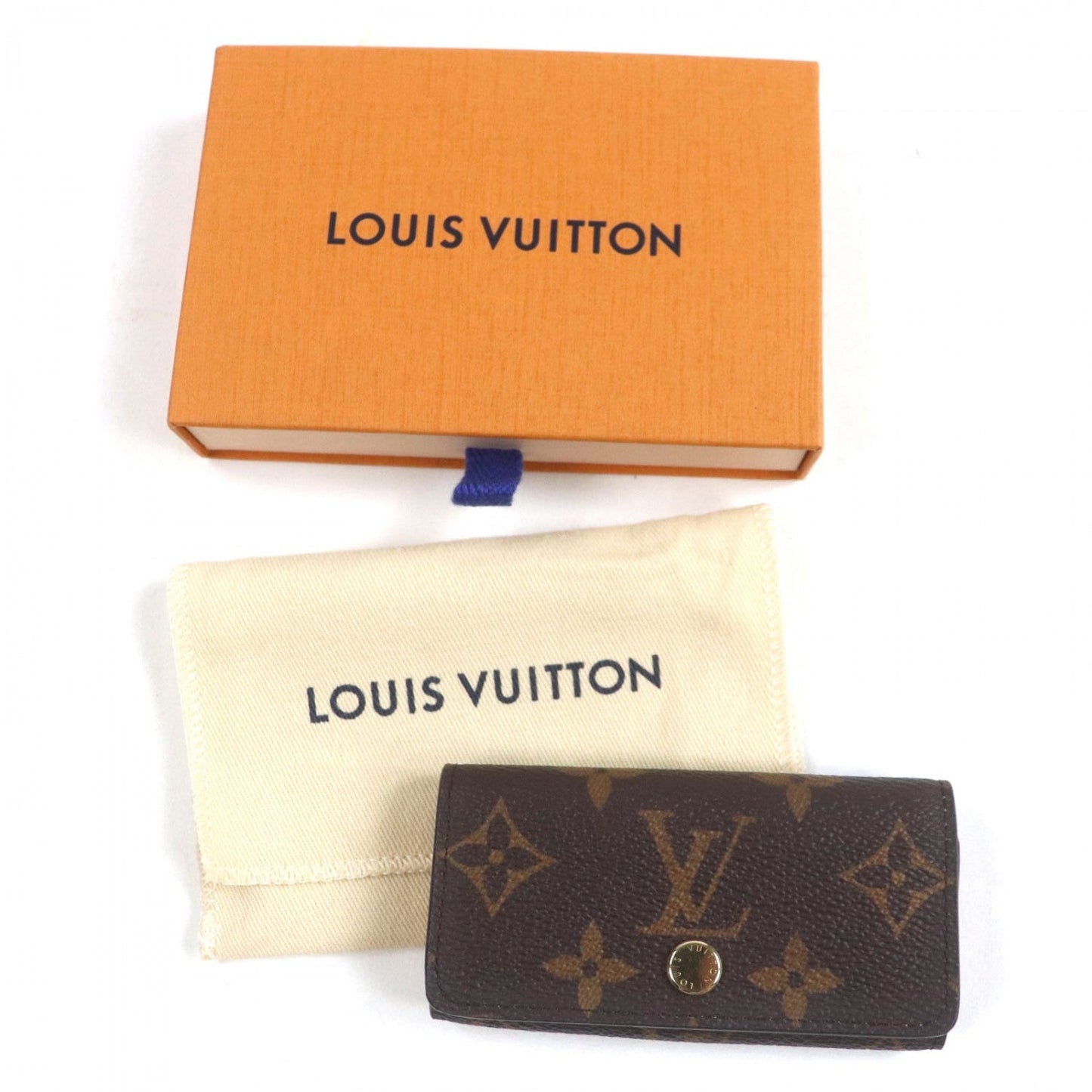LOUIS VUITTON Key case Key holder M83265 Monogram canvas Shamalou Pink Monogram Multicles4