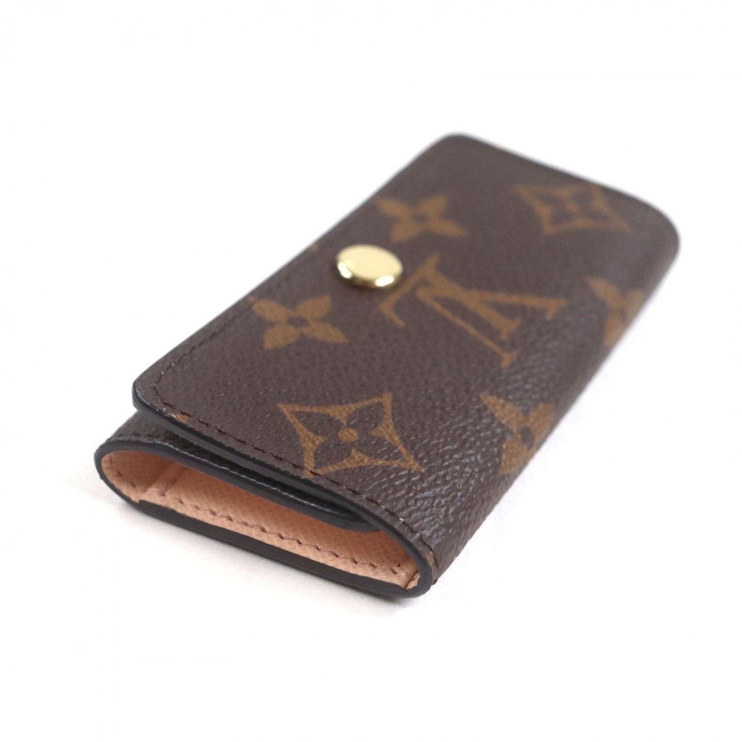 LOUIS VUITTON Key case Key holder M83265 Monogram canvas Shamalou Pink Monogram Multicles4