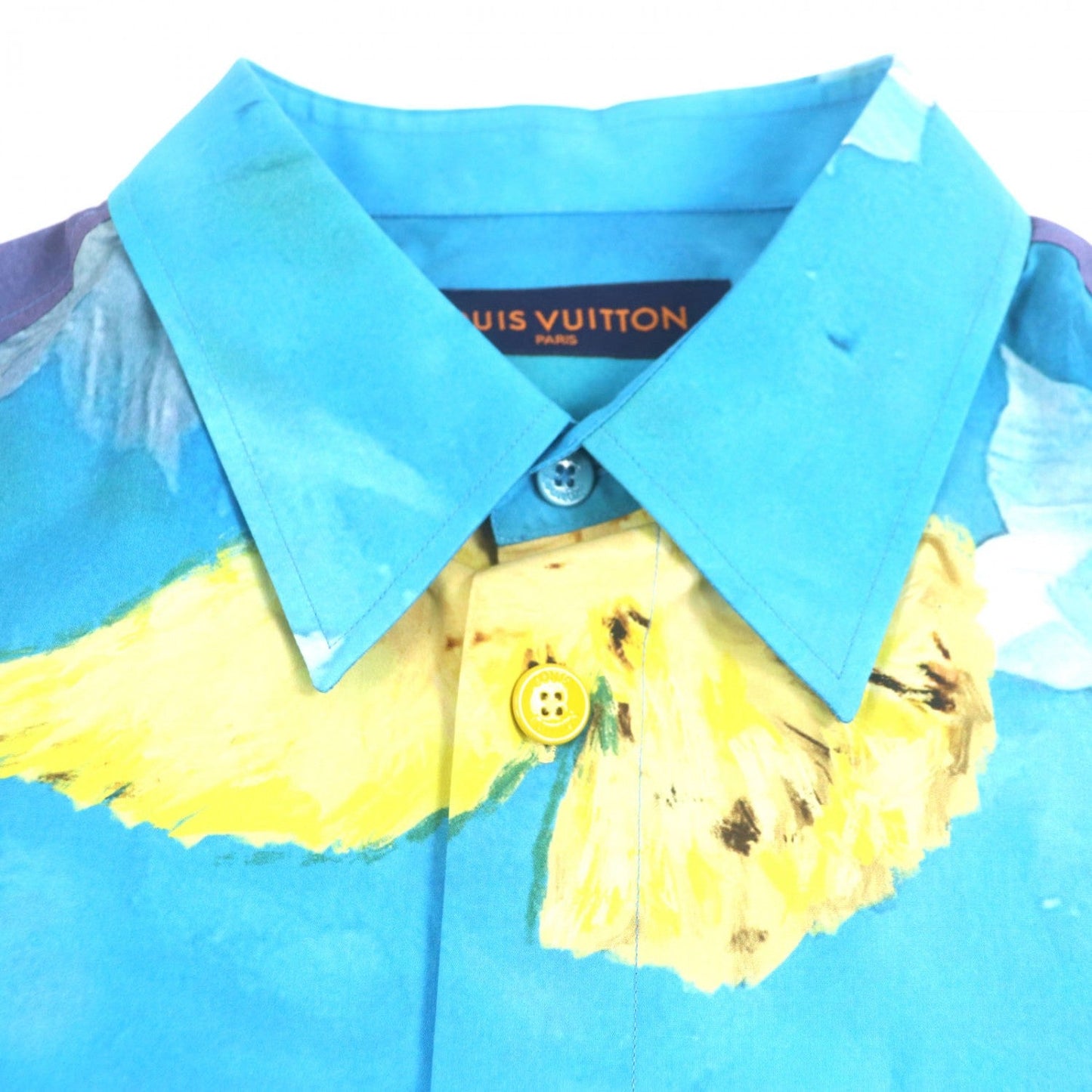 LOUIS VUITTON Short sleeve shirt cotton Multi M