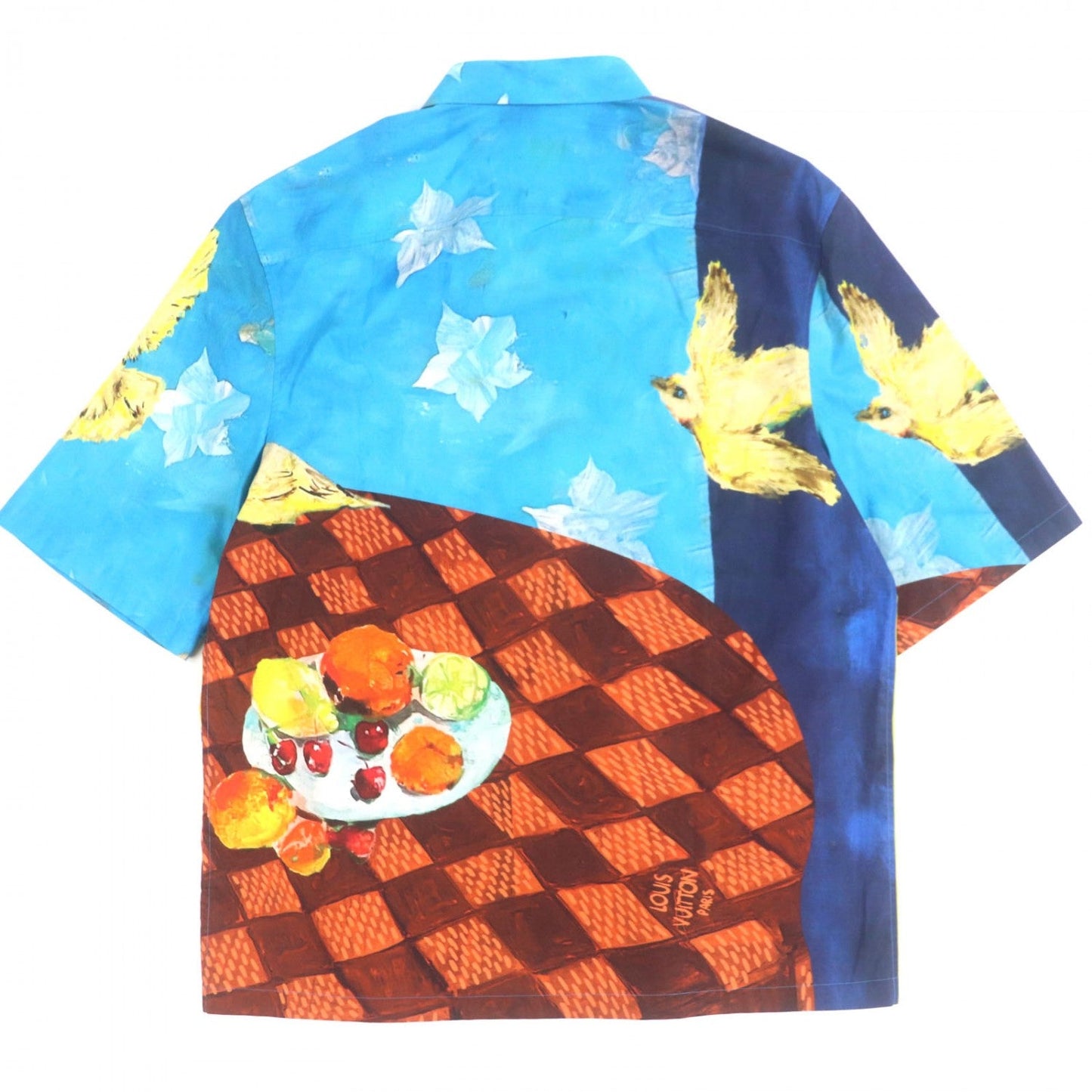 LOUIS VUITTON Short sleeve shirt cotton Multi M