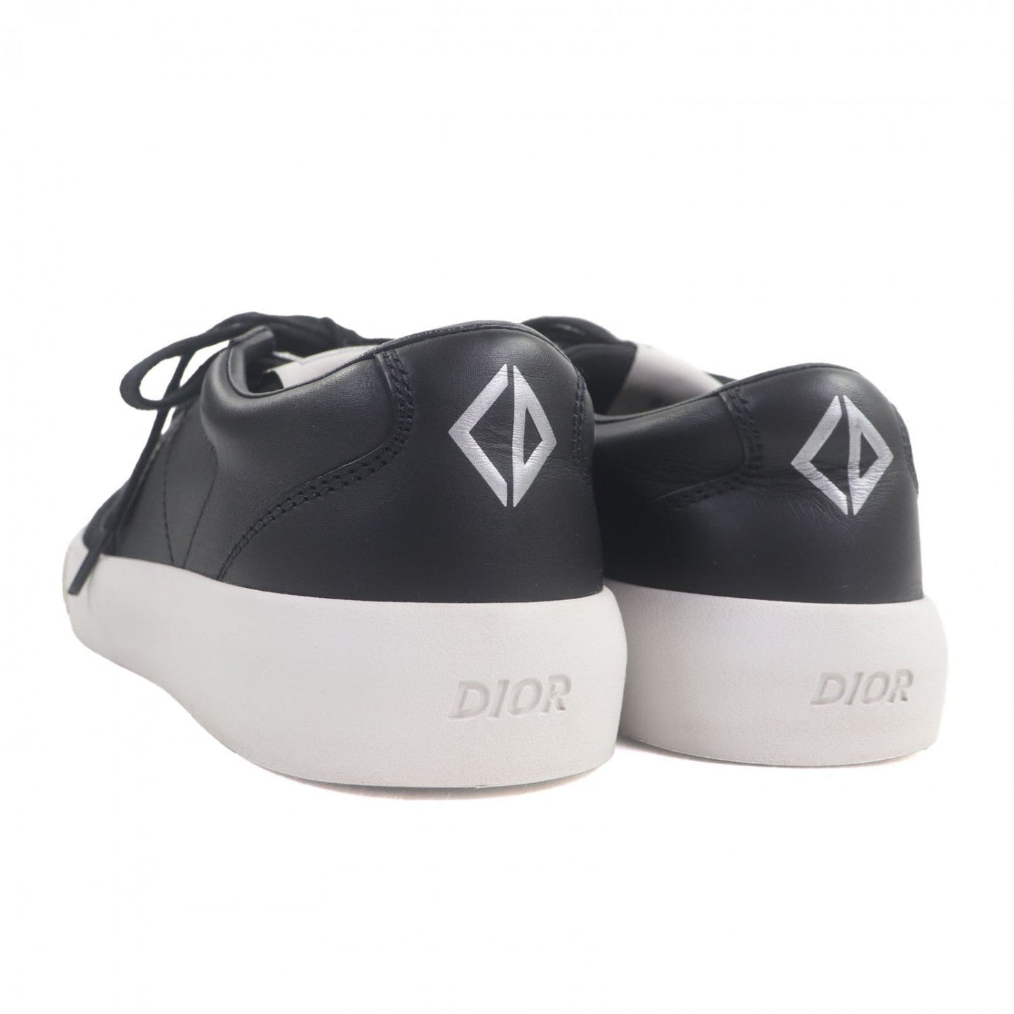 Dior HOMME Low cut sneakers B101 leather black 39