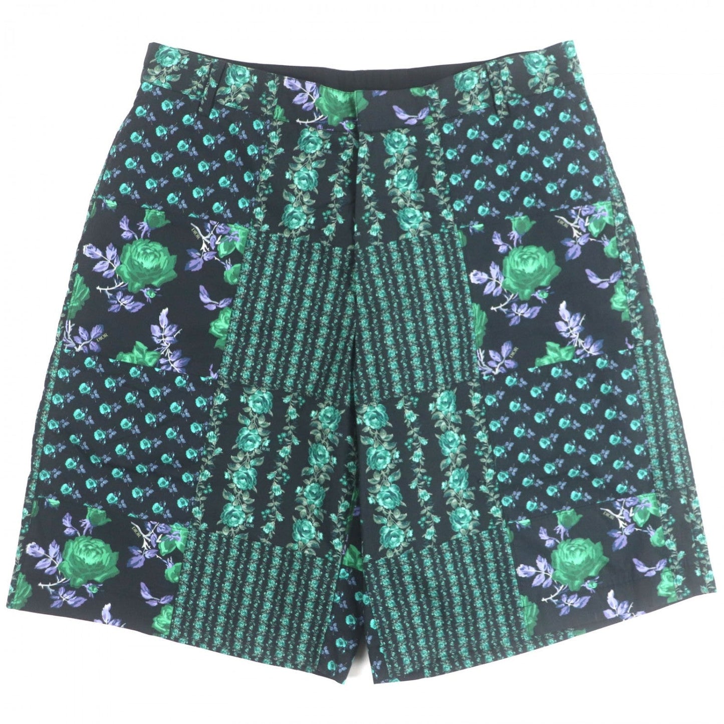Dior HOMME Shorts 293C170A5680 cotton Black green 48