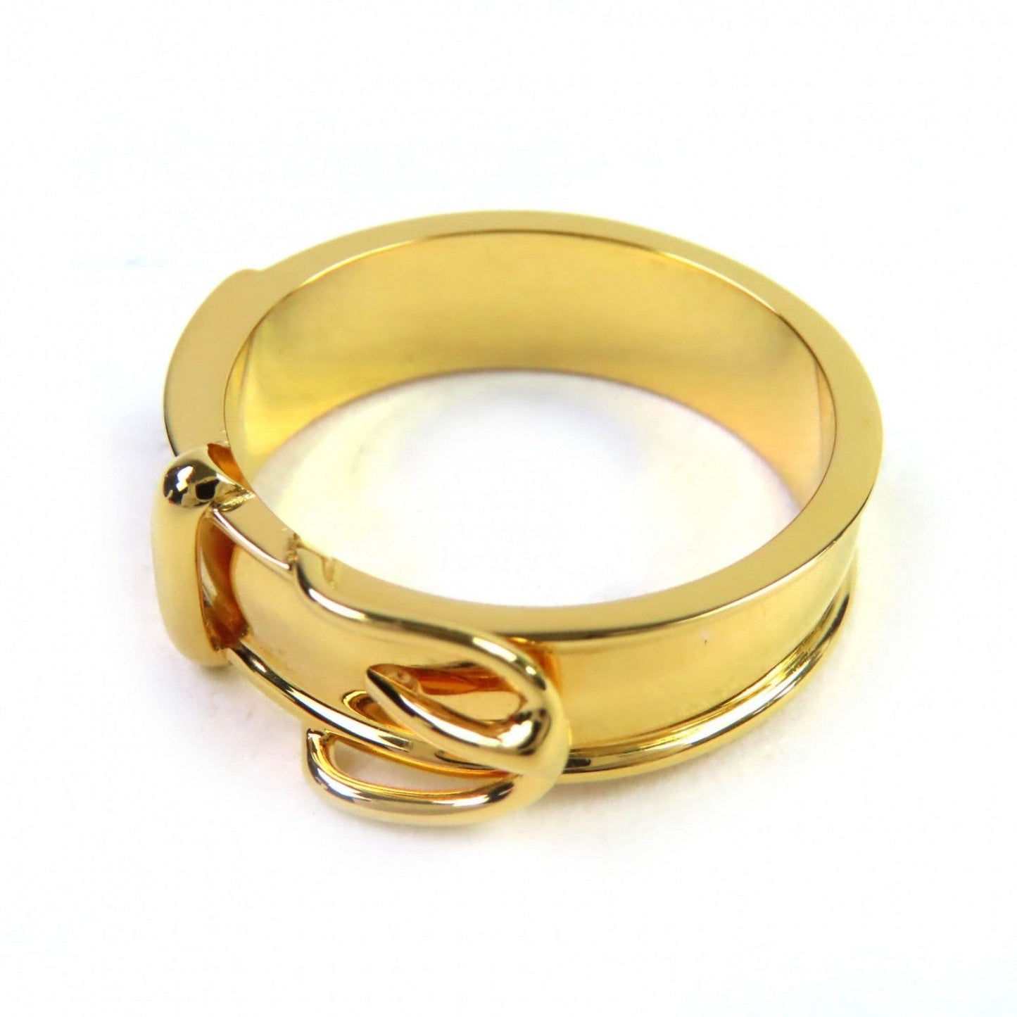 HERMES Scarf ring ー gold