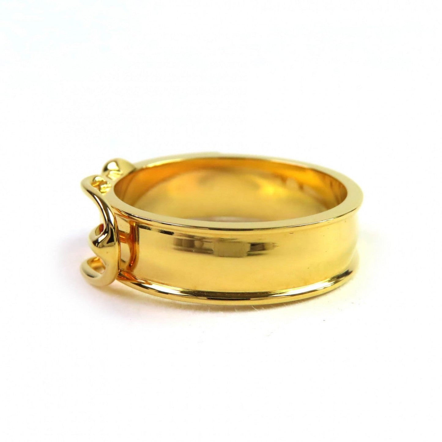HERMES Scarf ring ー gold