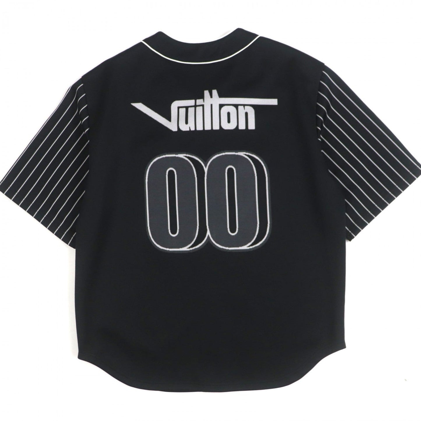 LOUIS VUITTON Short sleeve shirt polyester black S