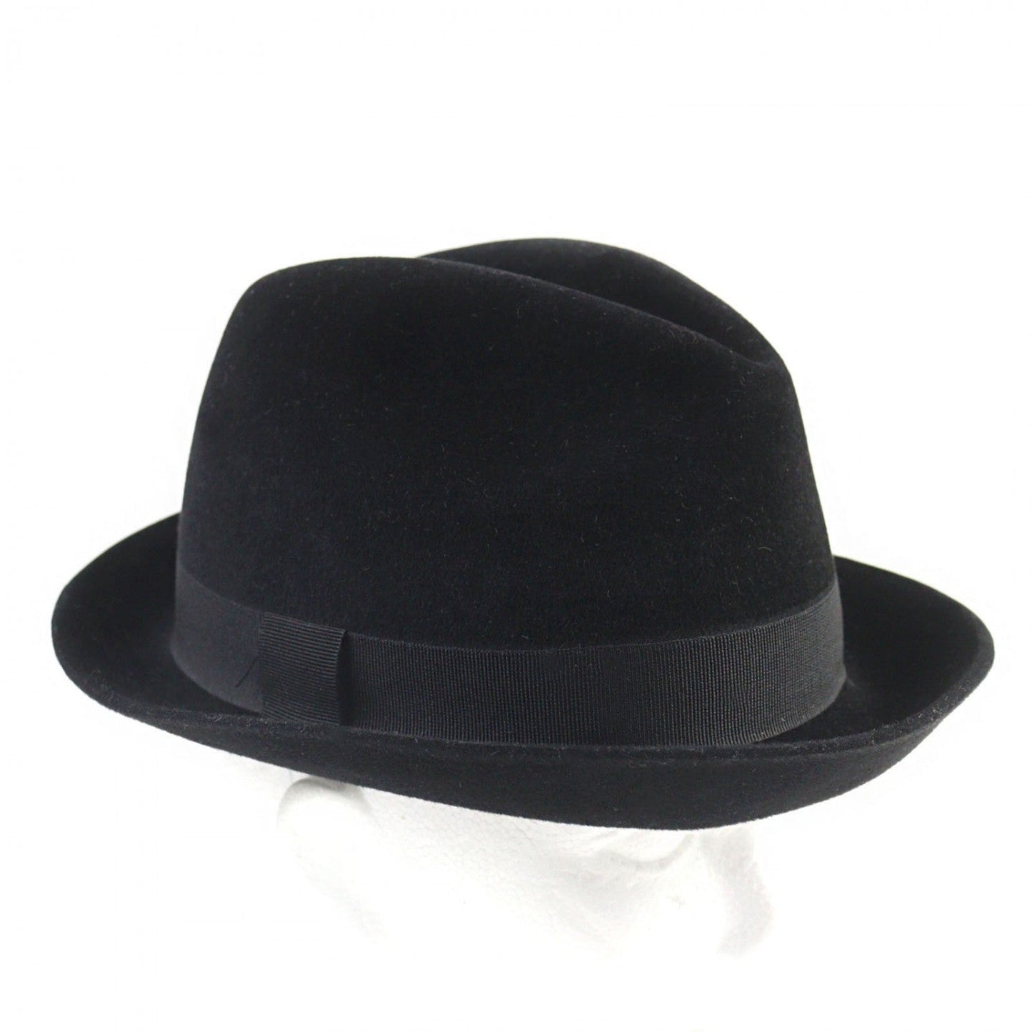 HERMES hat wool black 58
