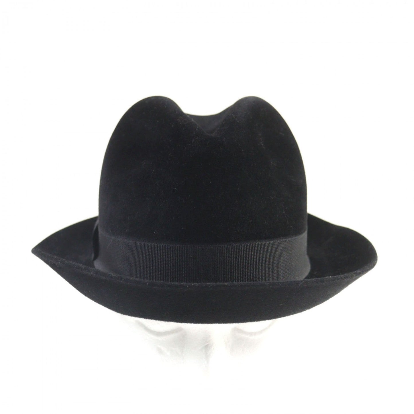 HERMES hat wool black 58