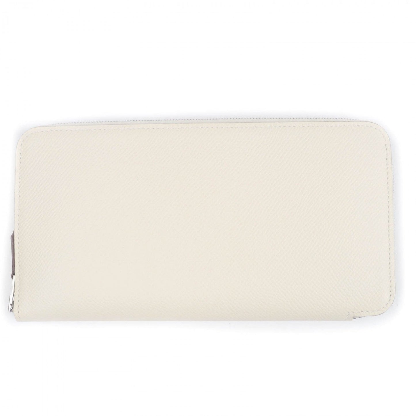 HERMES Long Wallet Purse Epsom Nata Azap Long Silk In Zip Around