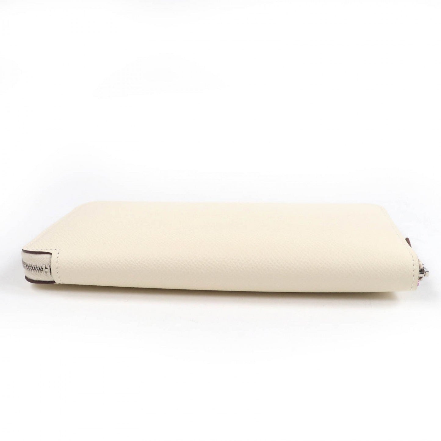 HERMES Long Wallet Purse Epsom Nata Azap Long Silk In Zip Around