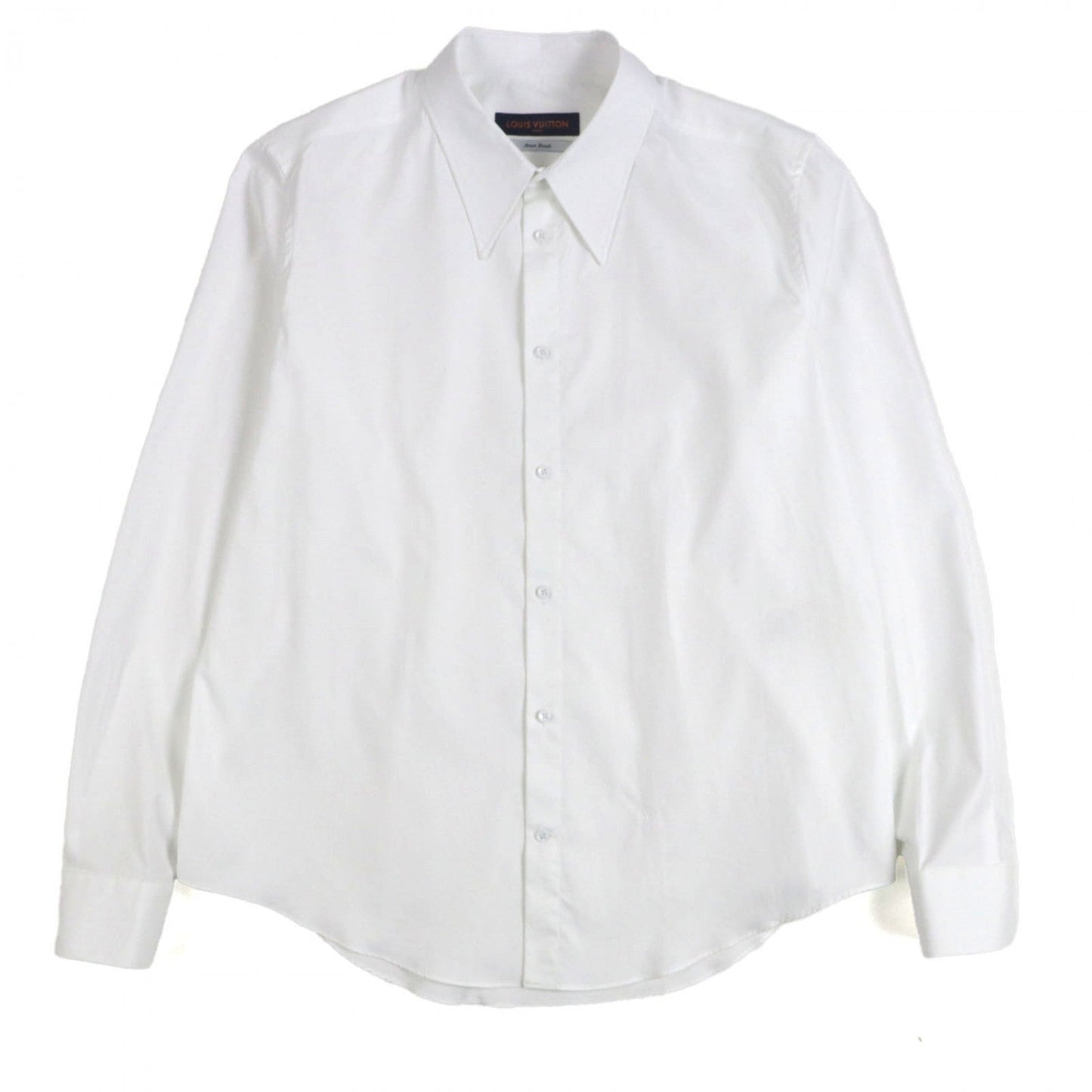 LOUIS VUITTON Long sleeve shirt cotton white XXL
