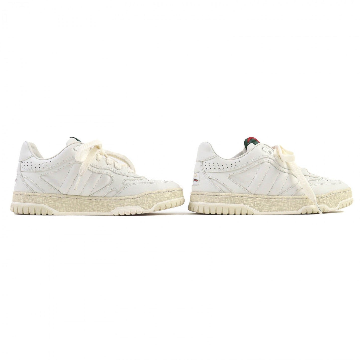 GUCCI sneakers 785728 leather White type Reweb 36.5