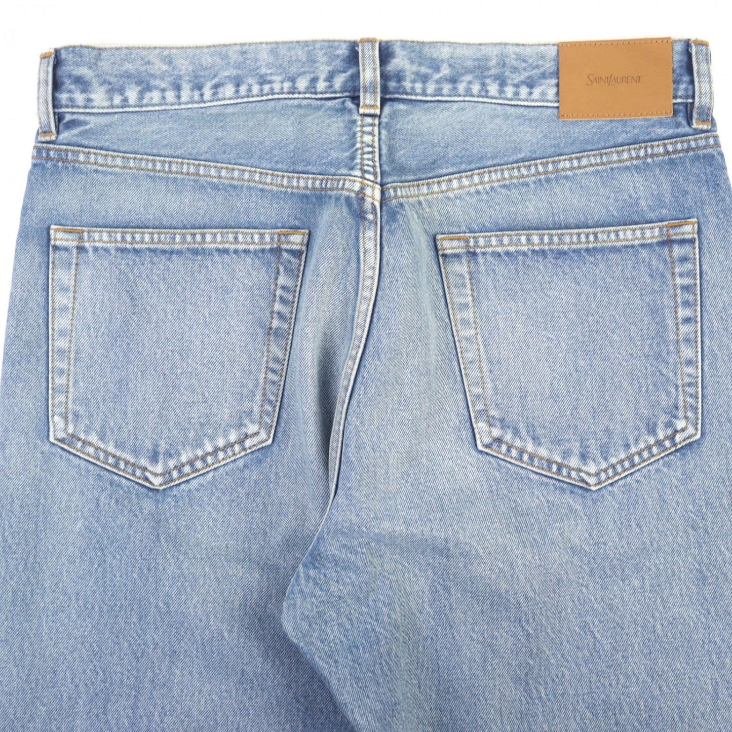 SAINT LAURENT PARIS Denim pants 810764 cotton Light blue 29