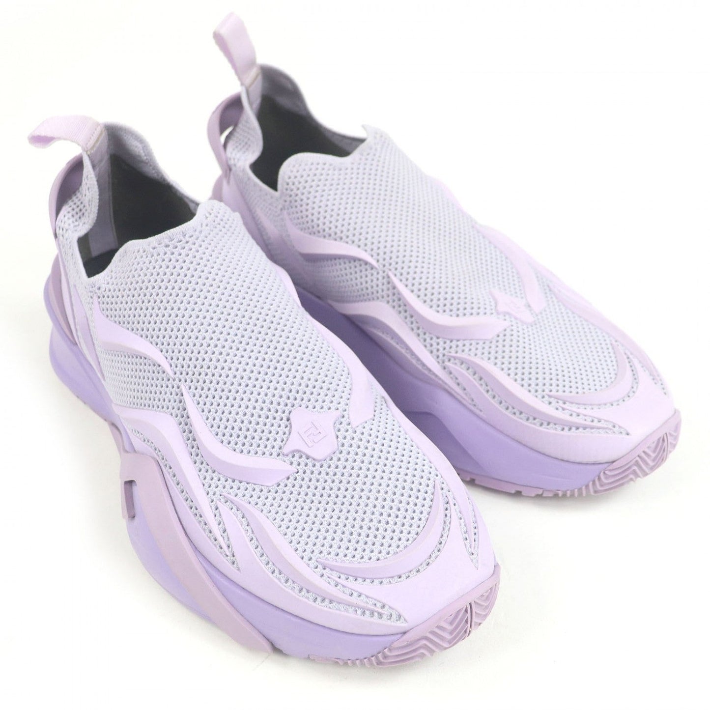 FENDI Low cut sneakers 7E1583 mesh purple 42