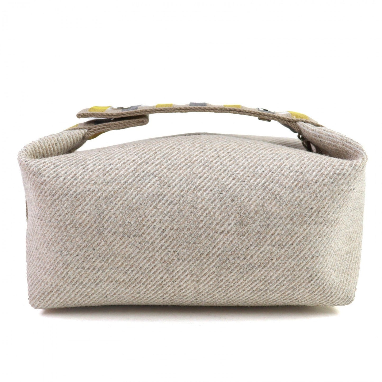 HERMES Pouch wool black BRIDE A BLACK PM OC