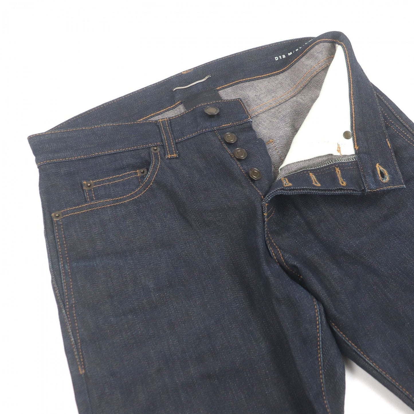 SAINT LAURENT PARIS Denim pants 597052 cotton Indigo blue 28
