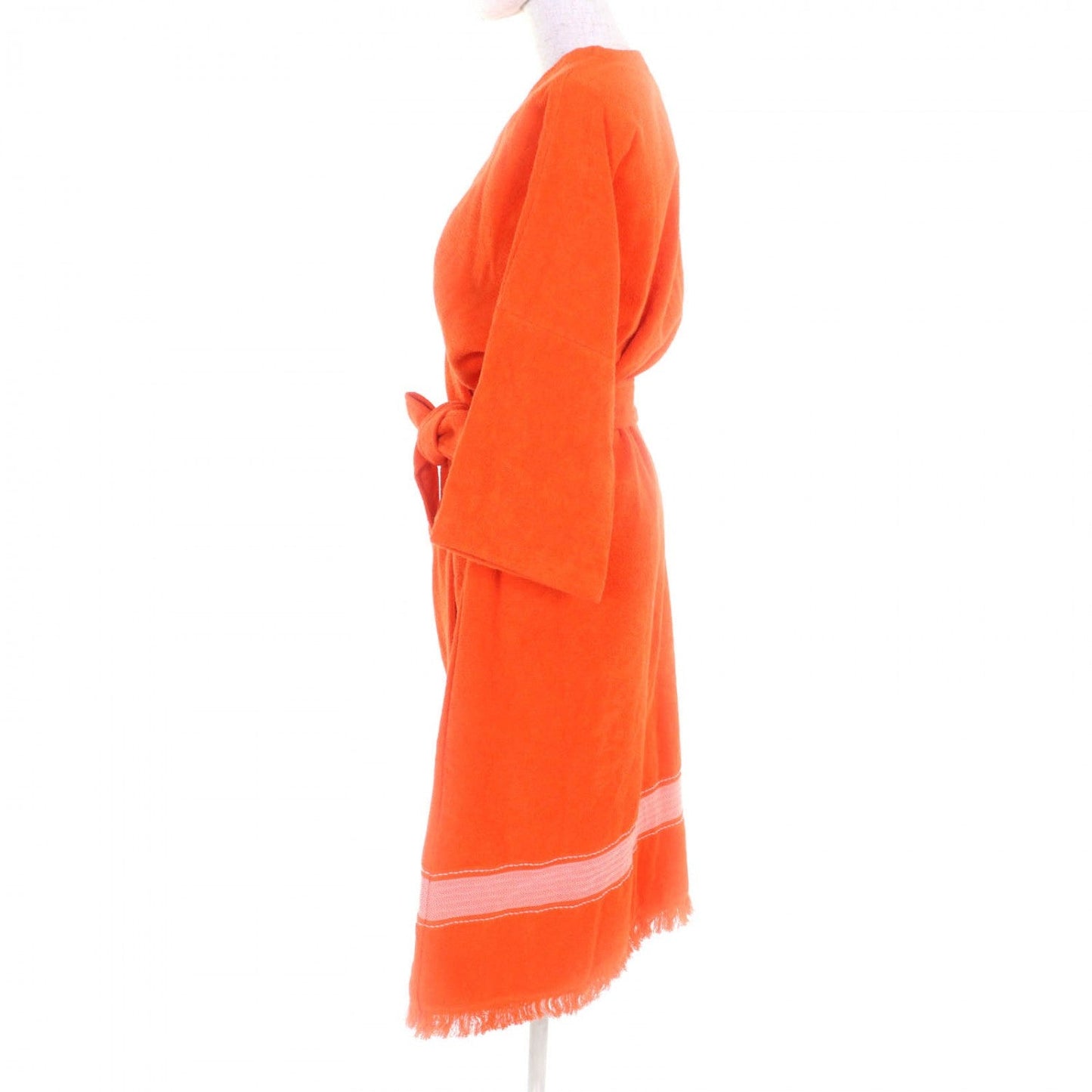 HERMES Bathrobe cotton Orange TU（日本Mサイズ相当）