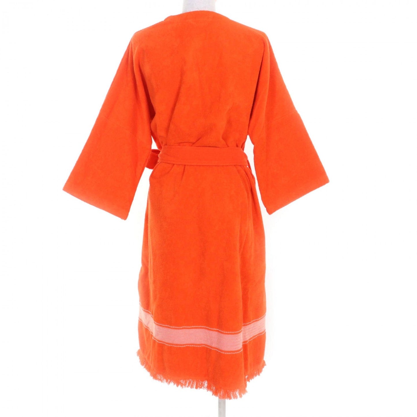 HERMES Bathrobe cotton Orange TU（日本Mサイズ相当）