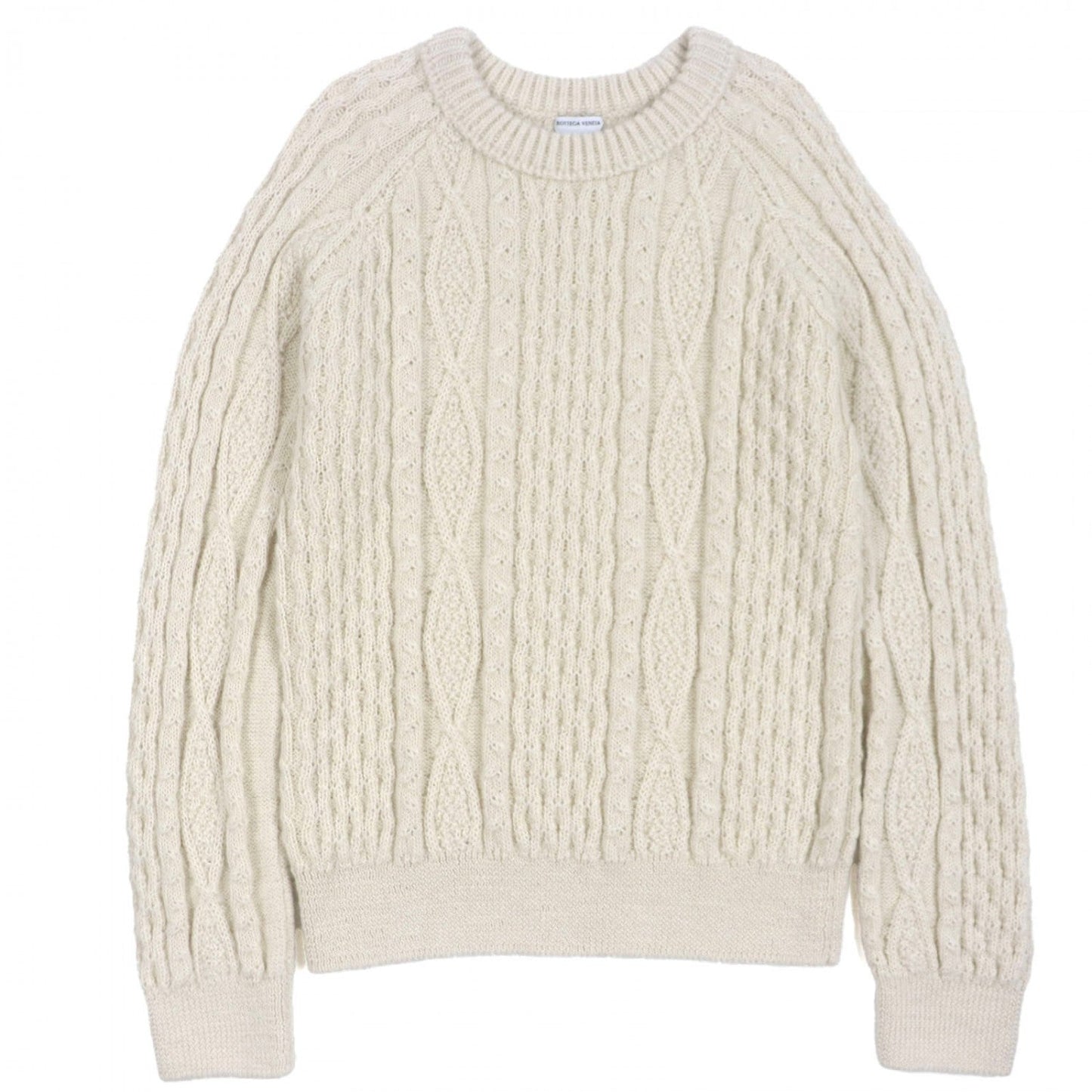 BOTTEGAVENETA sweater 712263 alpaca beige M