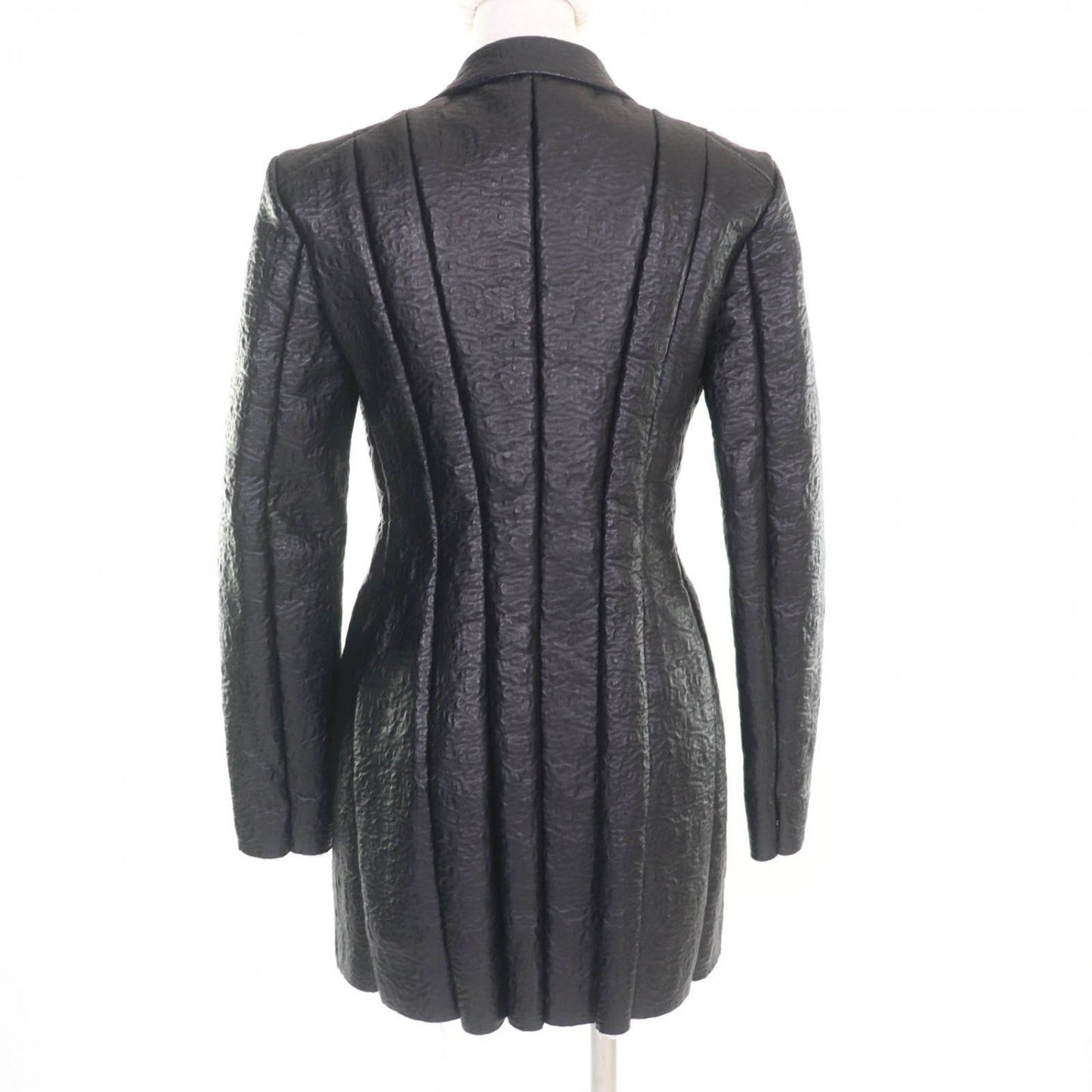 CELINE Jacket 2 5G89 3765 Sheep leather black 36