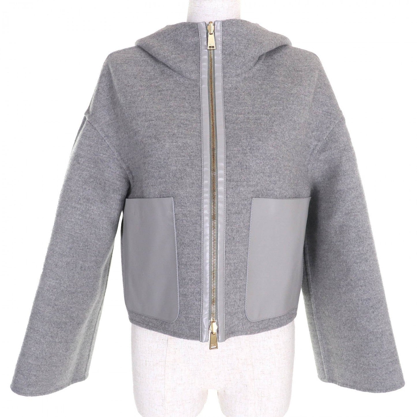 FENDI Jacket FJ6993 wool gray 38