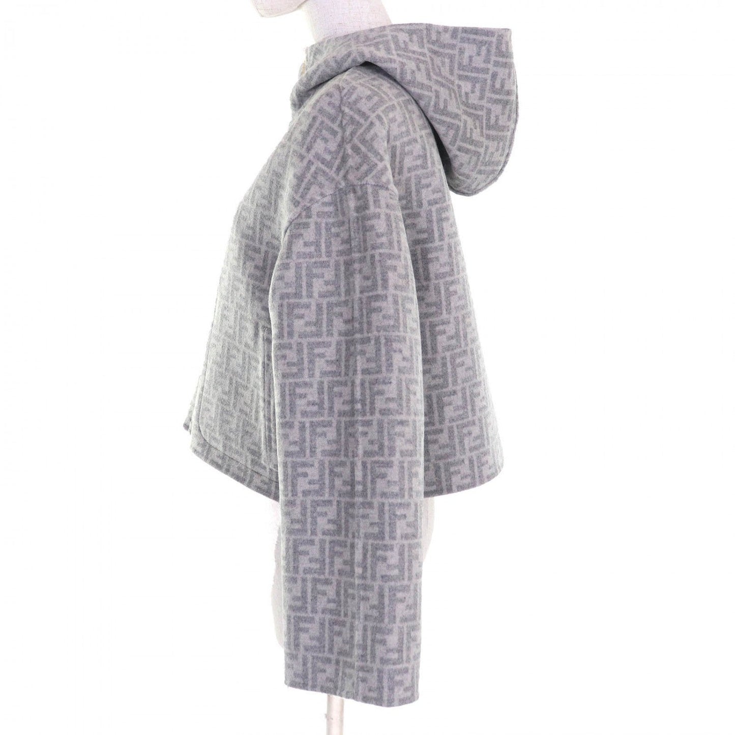 FENDI Jacket FJ6993 wool gray 38