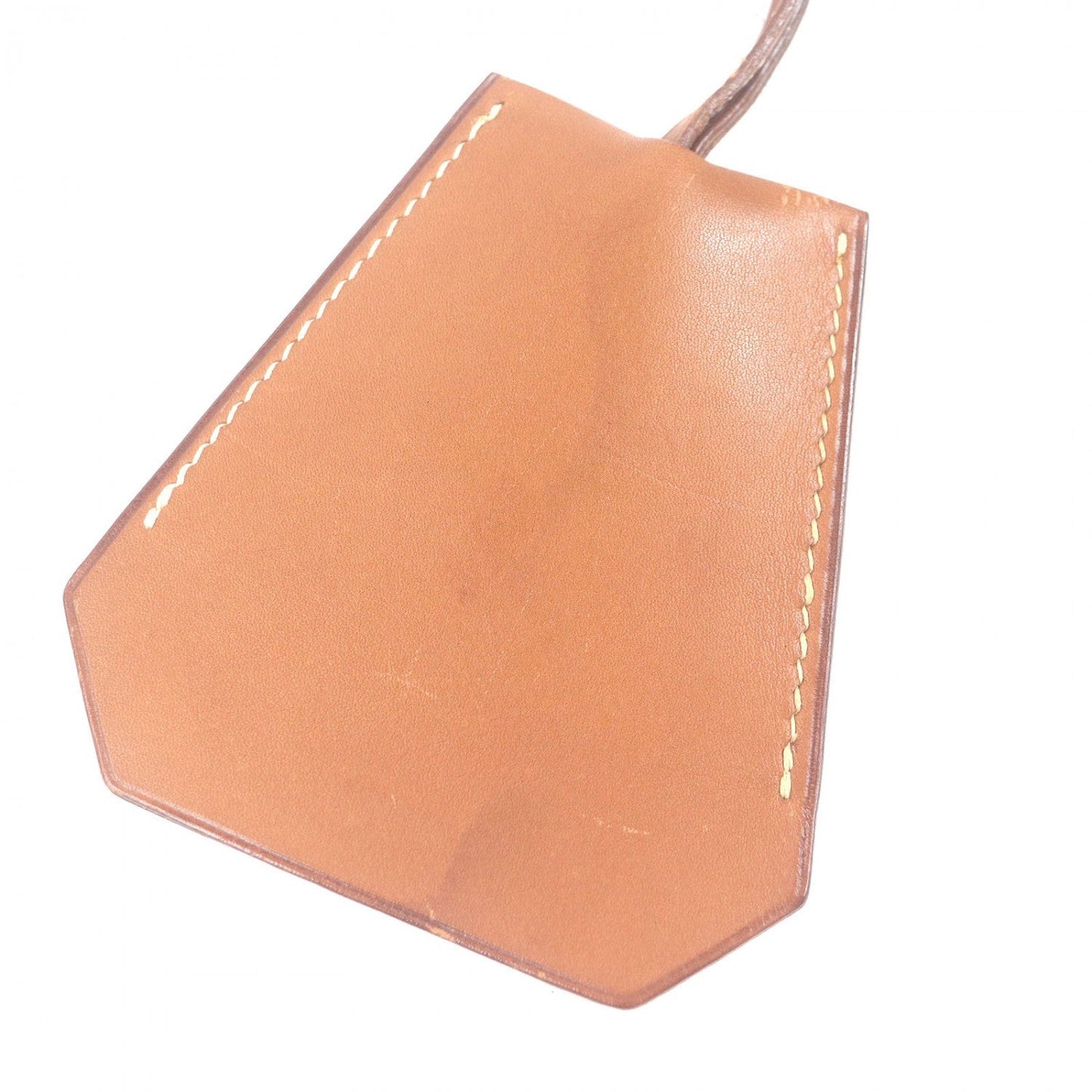 HERMES Necklace leather Brown