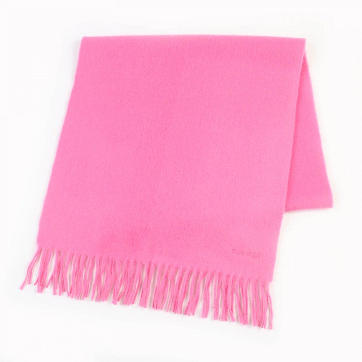 HERMES Scarf cashmere pink