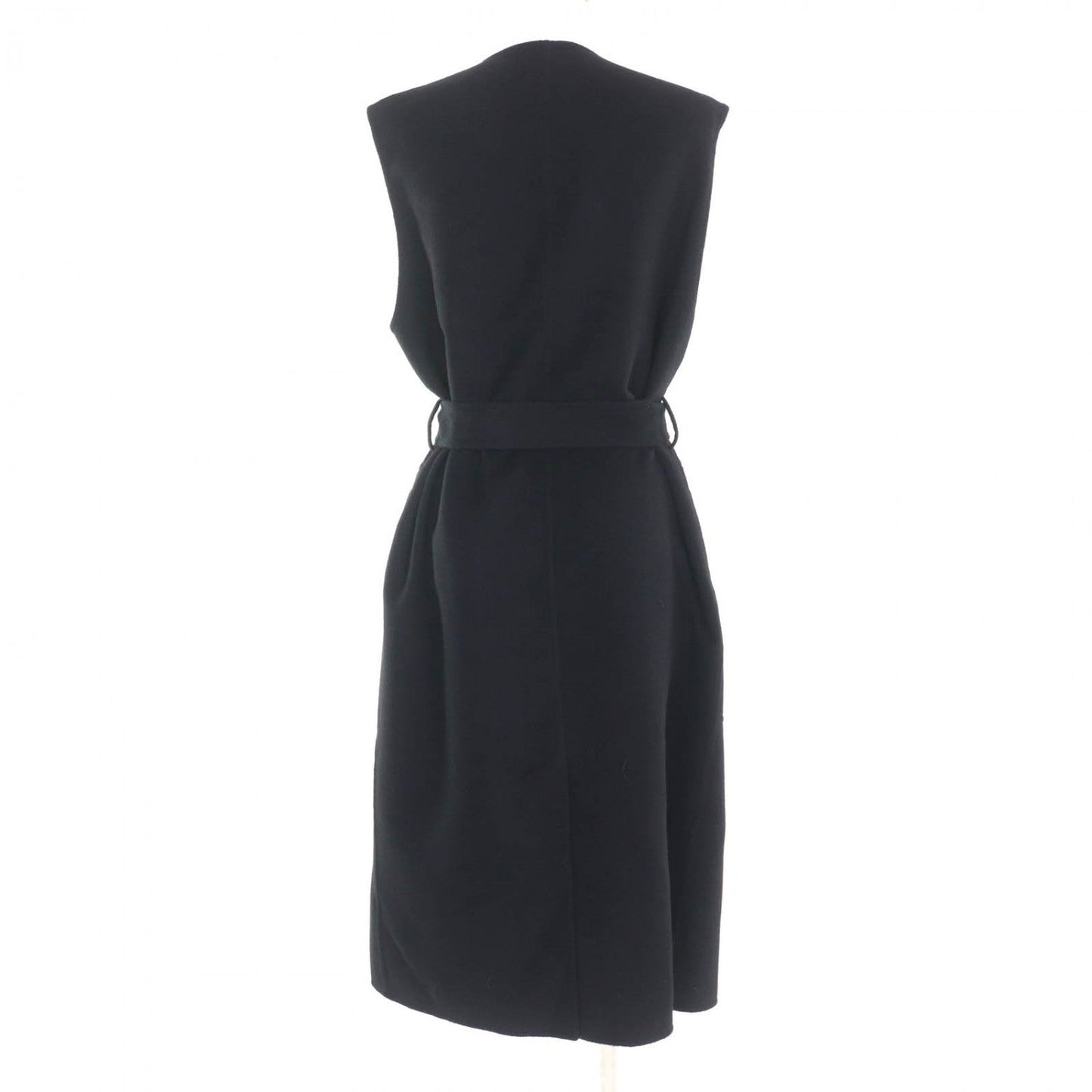 HERMES Vest 4E0177DC cashmere black 38