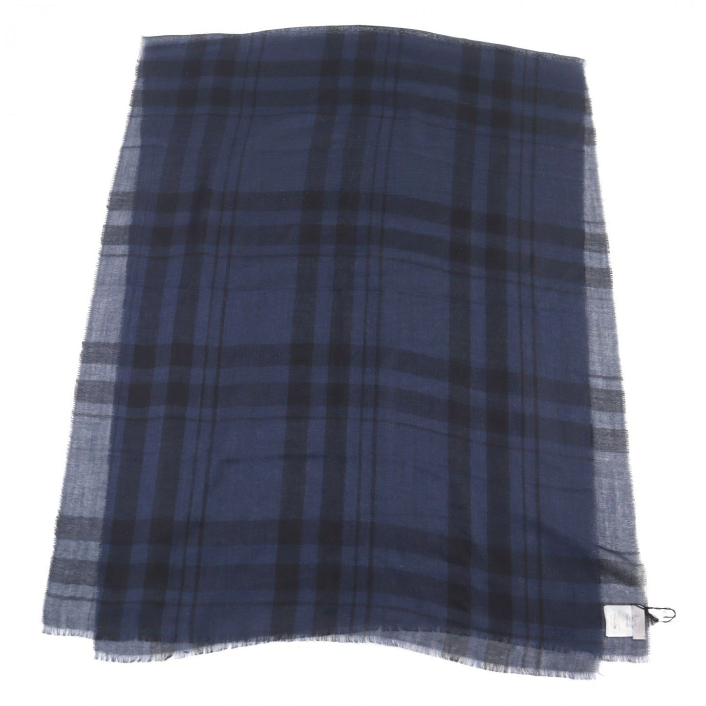 Dior HOMME scarf 133IAE070856 cashmere blue-black
