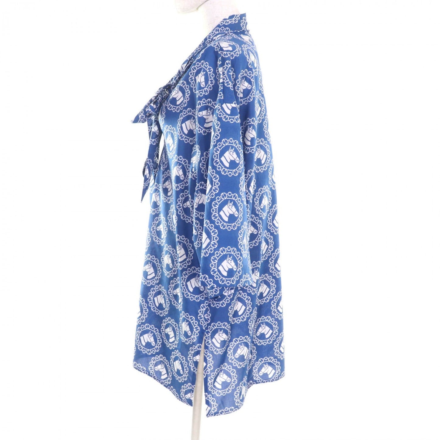 GUCCI Short sleeve shirt 748392 cotton Blue white 42