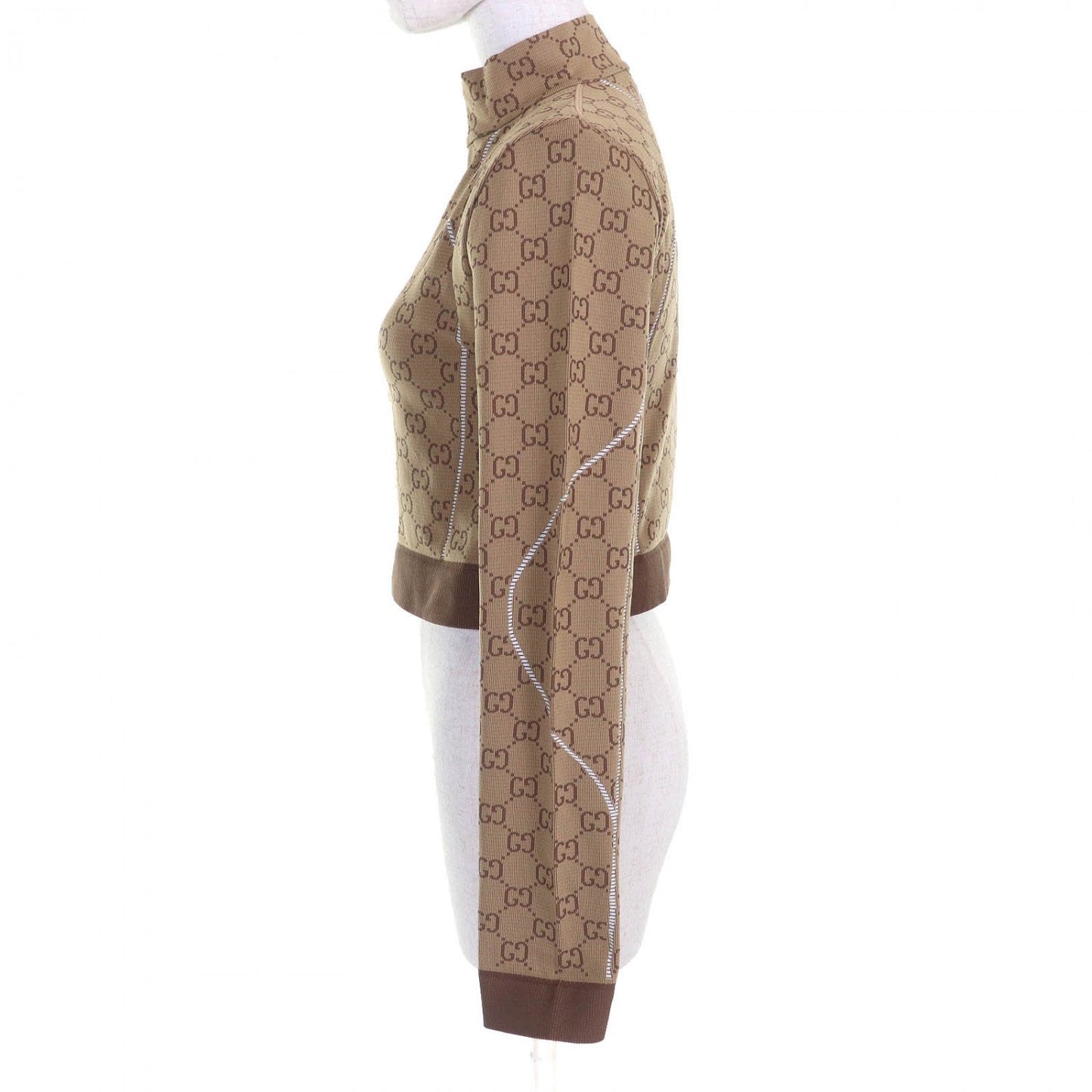 GUCCI tops 715524 Nylon Brown M